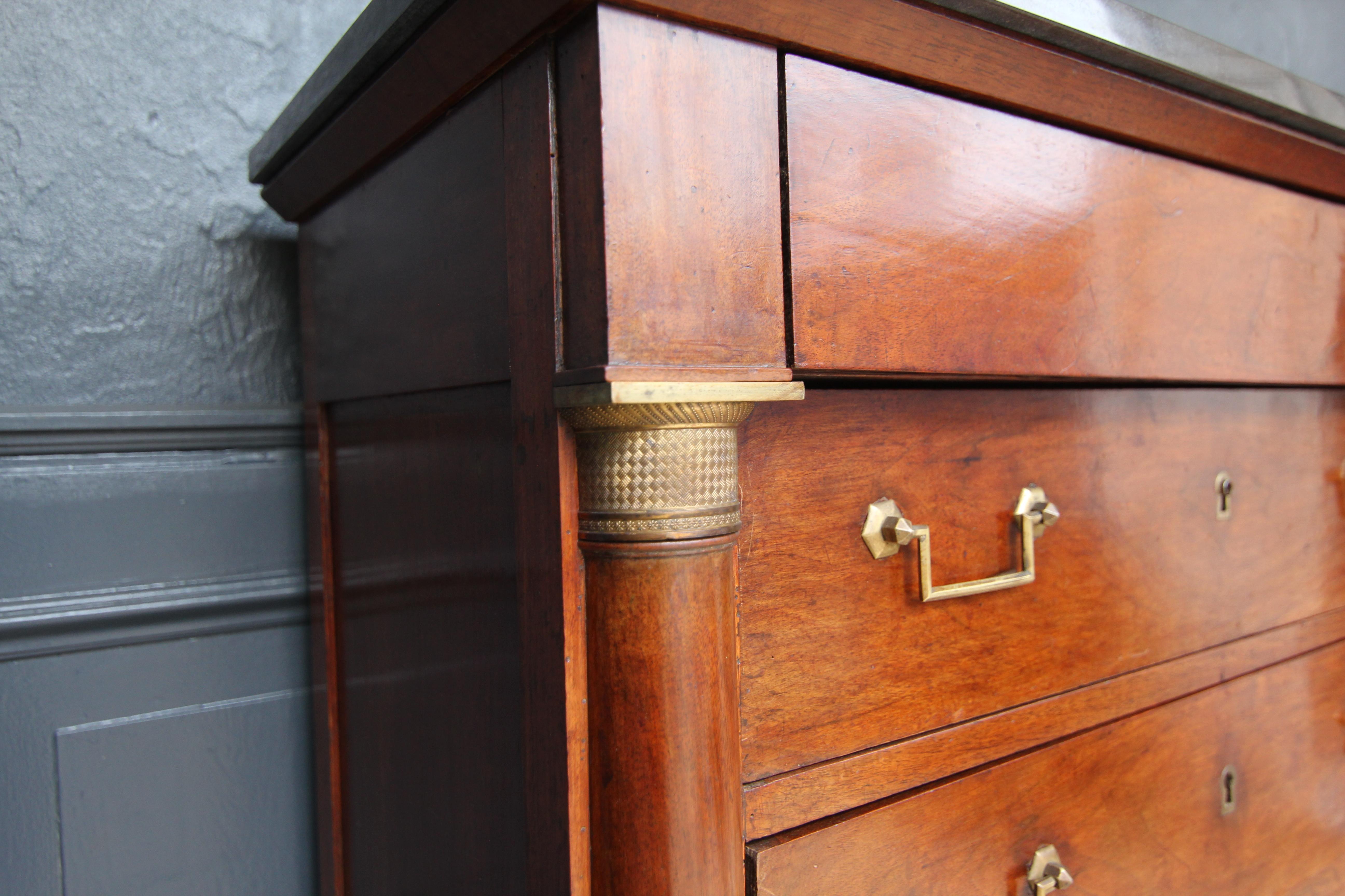 19th Century French Empire Semainier Chest of Drawers 11