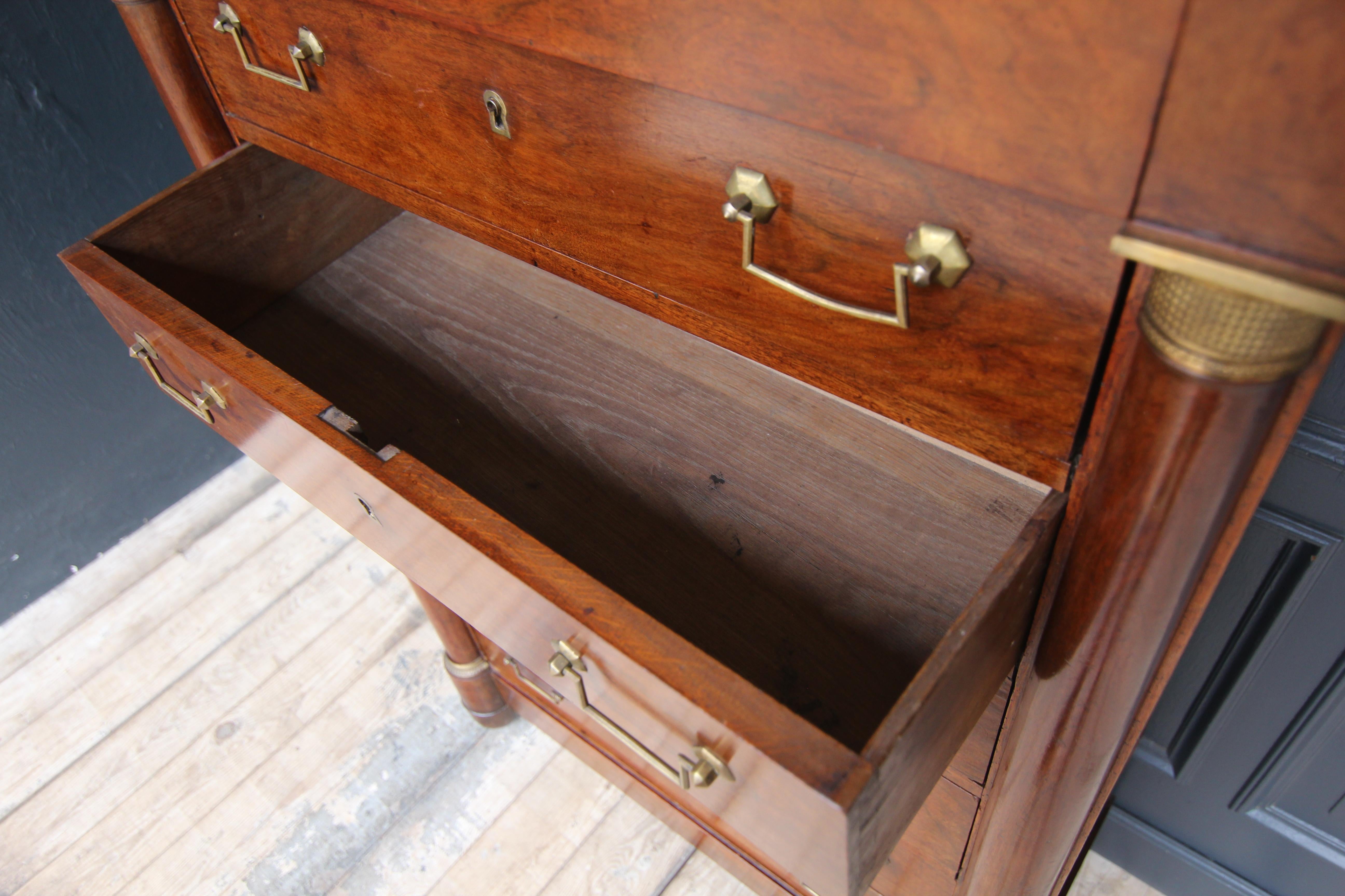 19th Century French Empire Semainier Chest of Drawers 4