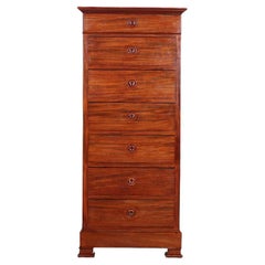 19th Century French Empire Seven Drawer Chest of Drawers 'Semainier'