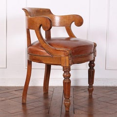 Poltrona stile impero francese del XIX secolo