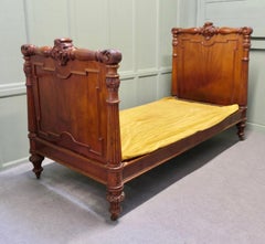19th Century French Empire Style Bed or Single Bed.