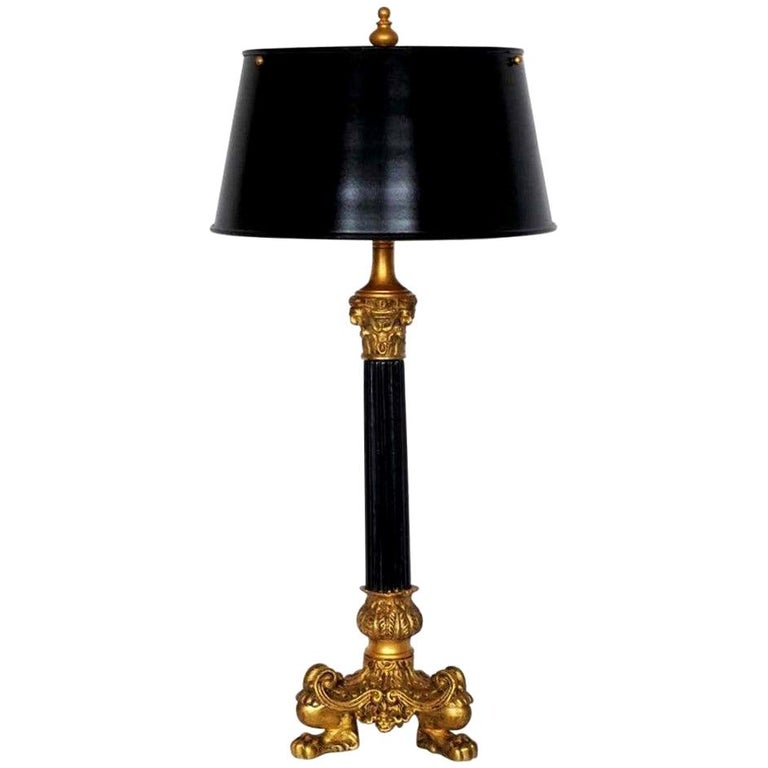 19th Century French Empire Style Bronze, French Style Table Lamps Uk