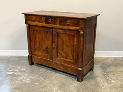 19th Century French Empire Style Buffet in Walnut