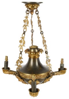 19th Century French Empire Style Chandelier