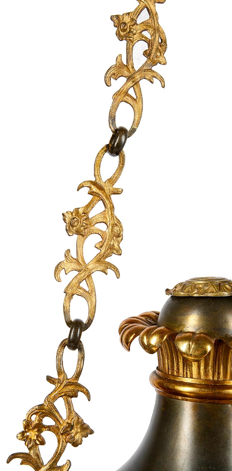 Stile impero Lampadario stile impero francese del XIX secolo in vendita
