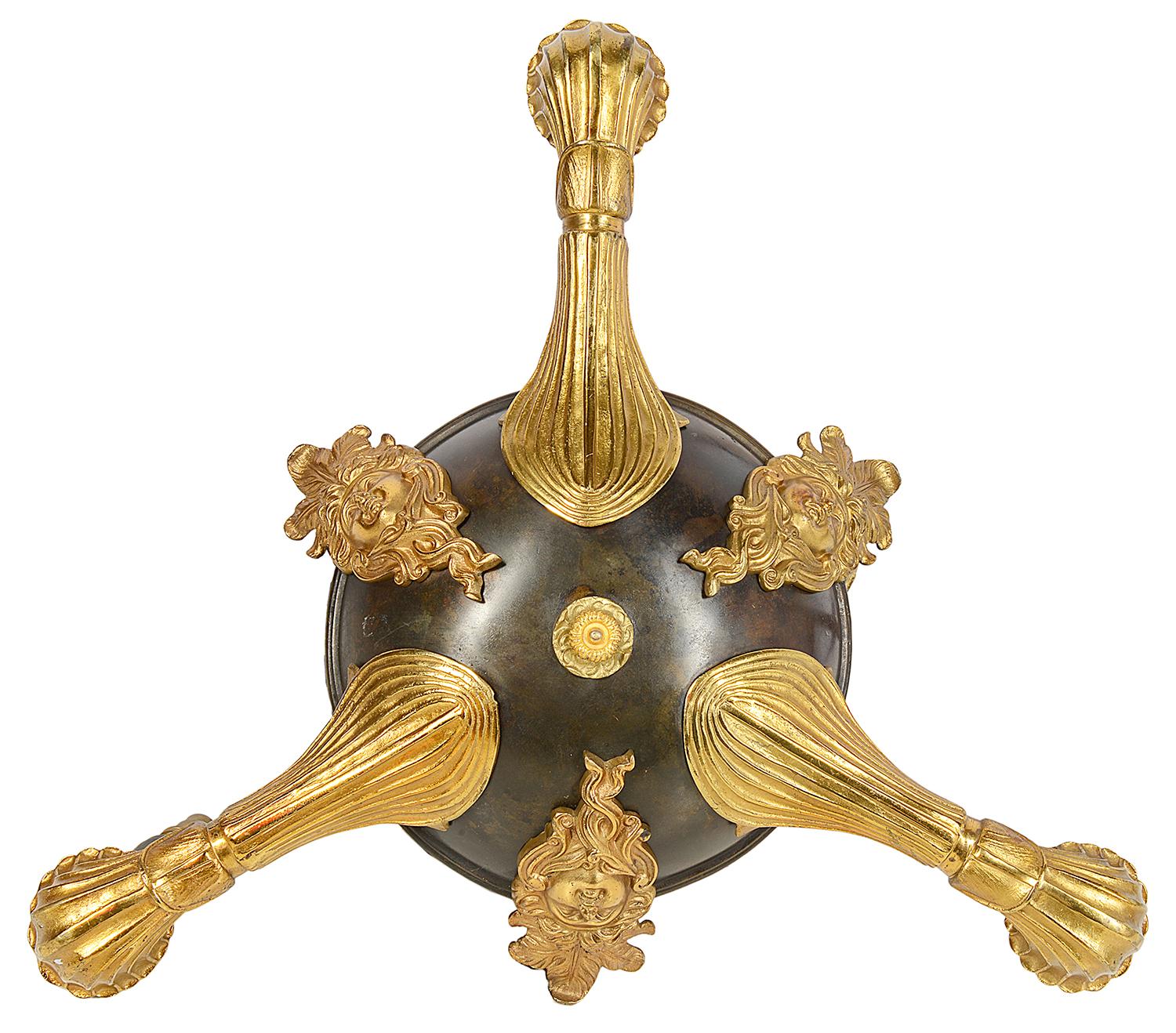 Lampadario stile impero francese del XIX secolo in vendita 3