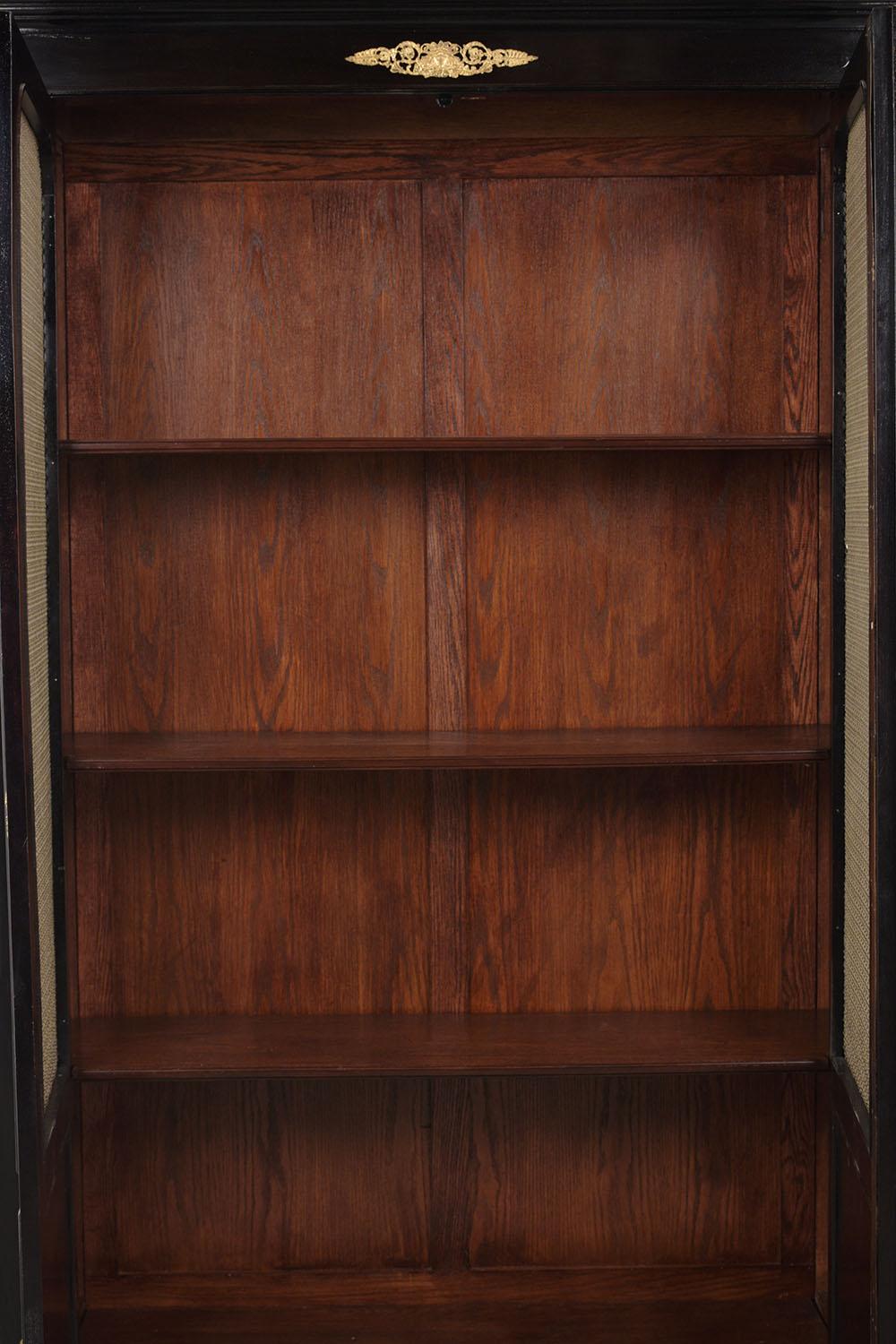 19th Century Empire Bookcase In Good Condition In Los Angeles, CA