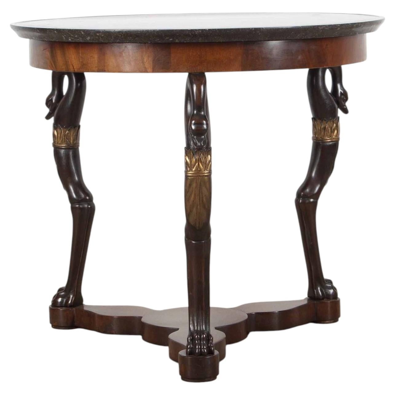 19th Century French Empire Style Guéridon For Sale