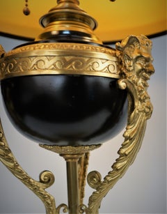 19th Century, French, Empire Table Lamp