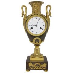 19th Century French Empire Urn Clock