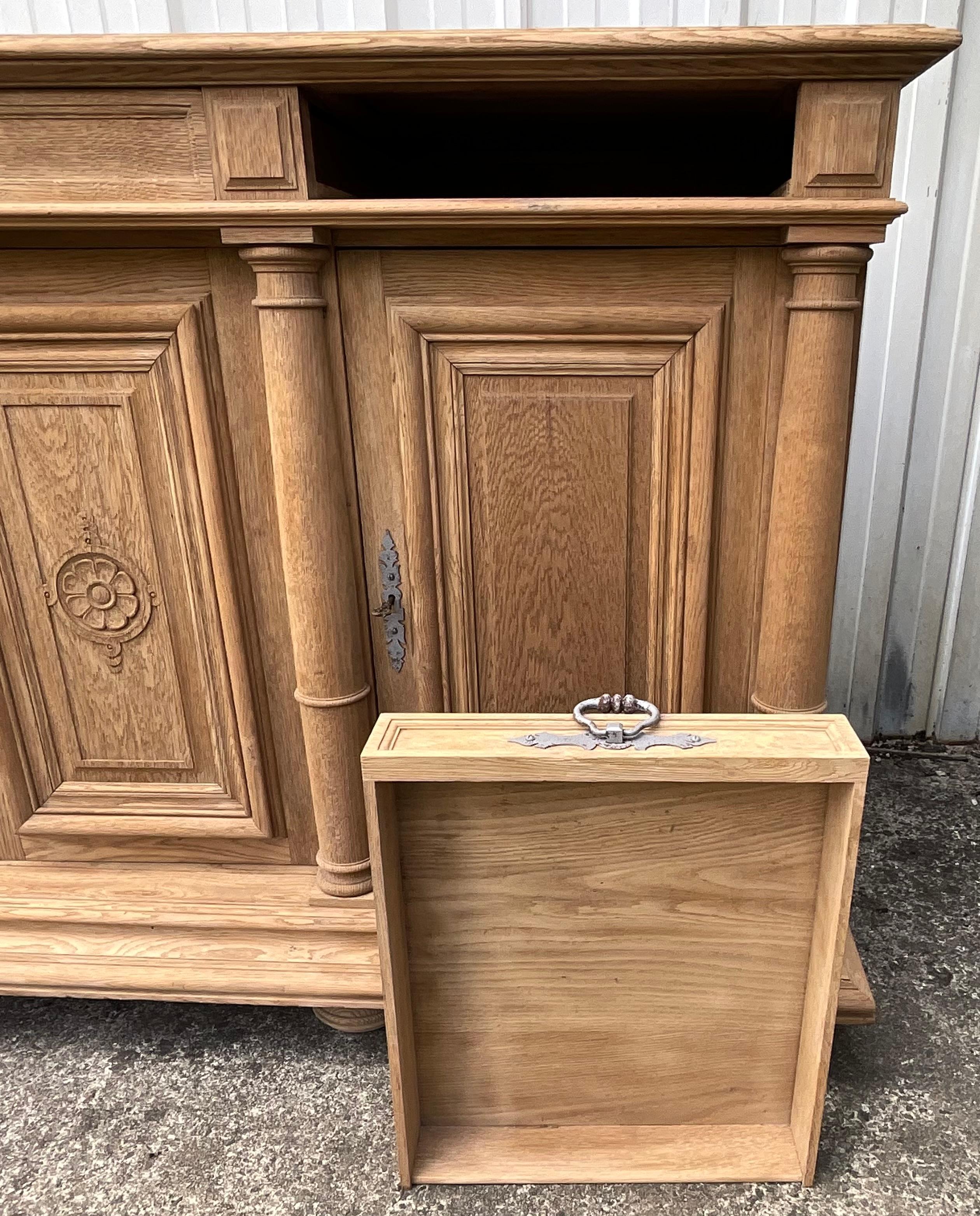 Hand-Crafted 19th Century French Enfilade For Sale