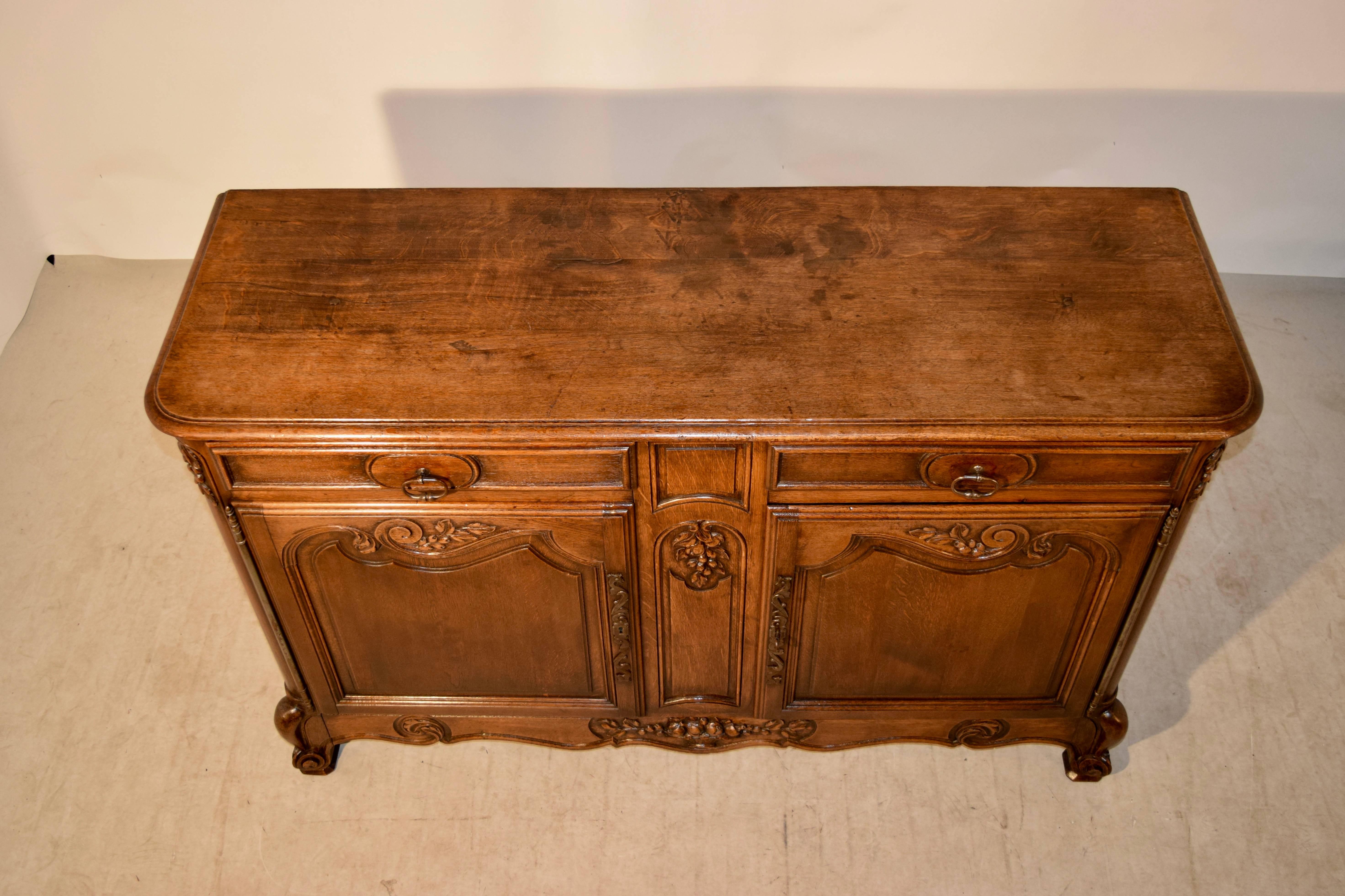 19th Century French Enfilade In Excellent Condition In High Point, NC