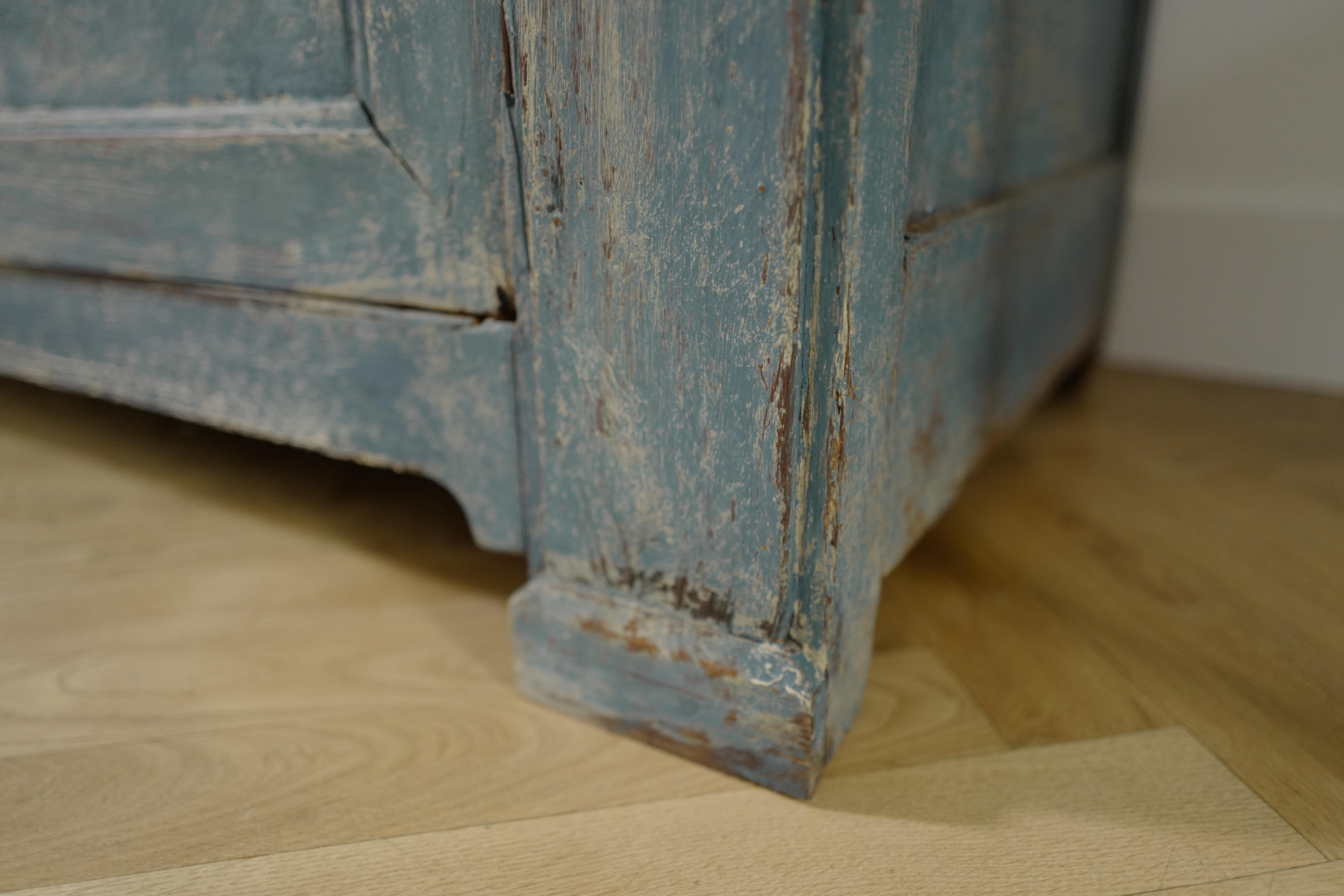 Oak 19th Century French Enfilade Sideboard Buffet