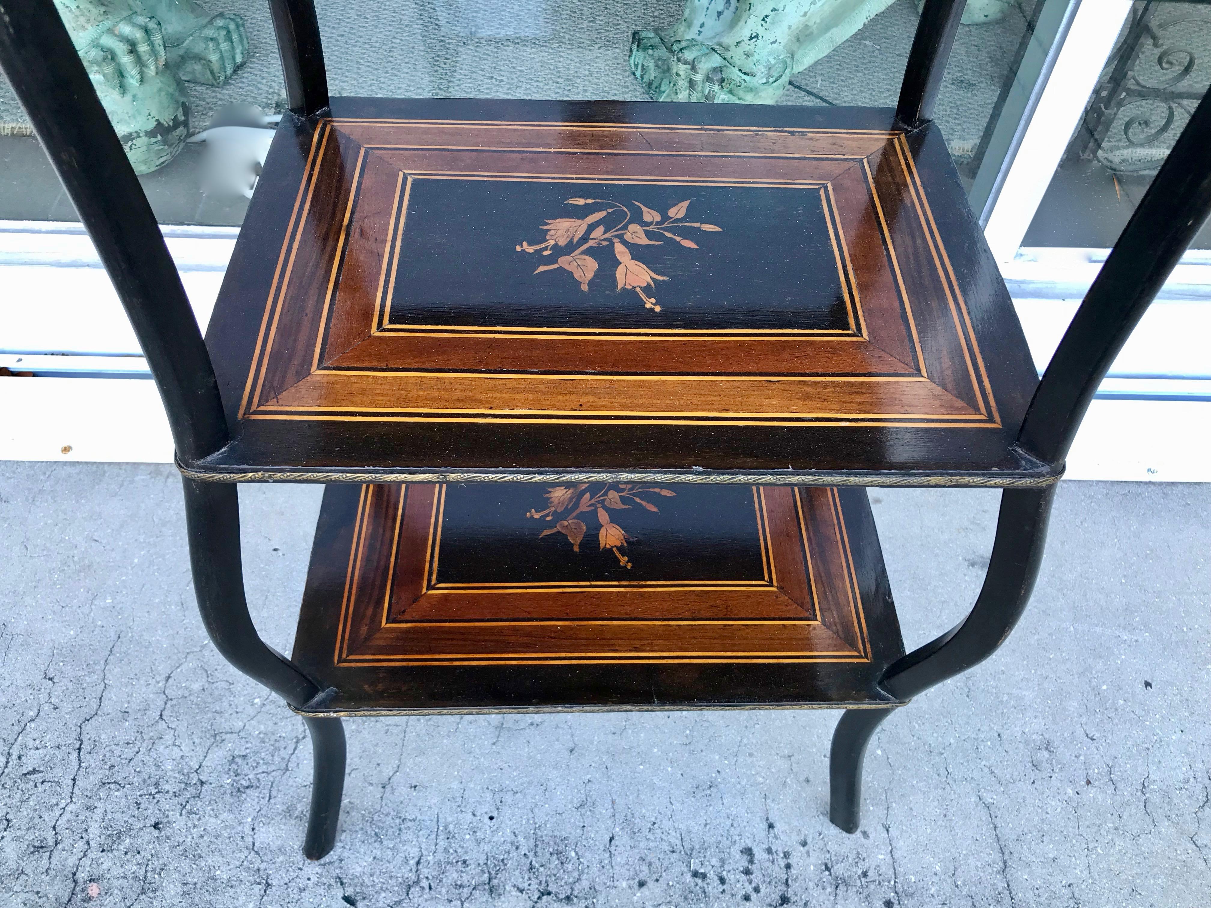 19TH Century French Etagere / End Table For Sale 8