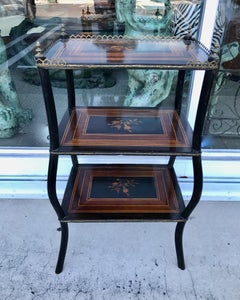 19TH Century French Etagere / End Table