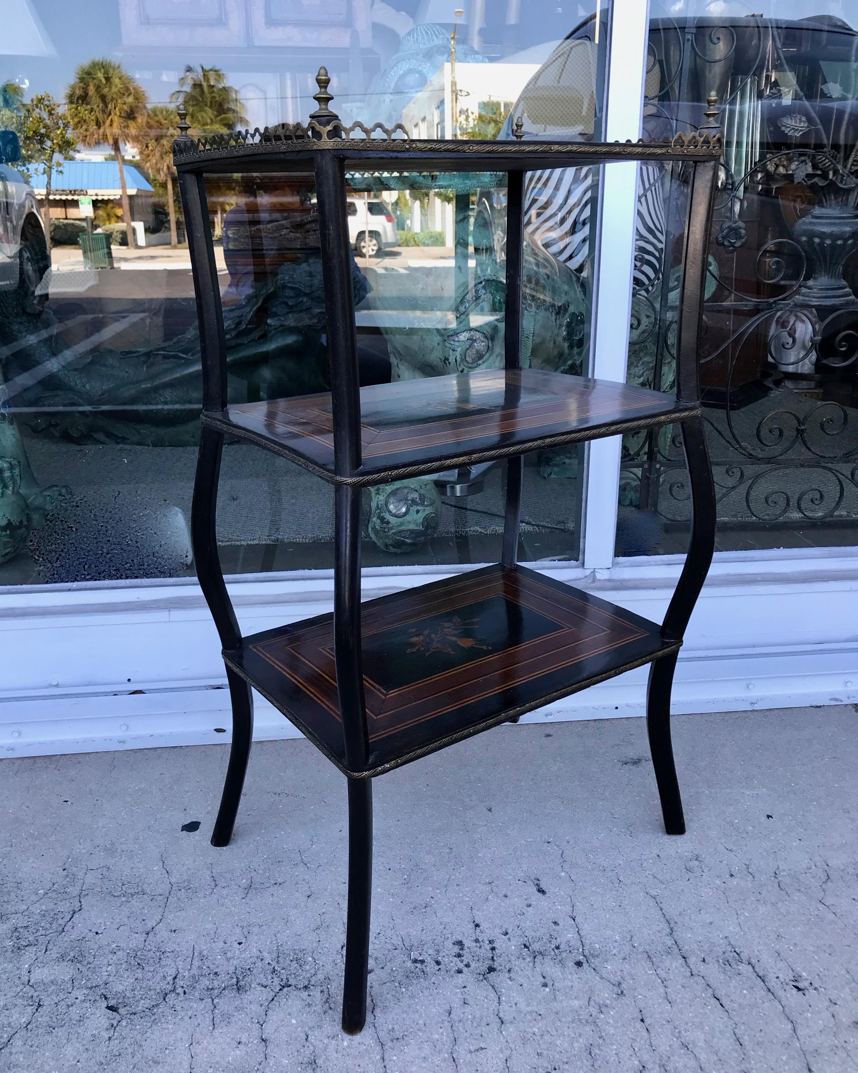 19th Century 19TH Century French Etagere / End Table For Sale