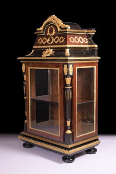 19th Century French Exhibition Display Cabinet by Joseph Cremer, Paris