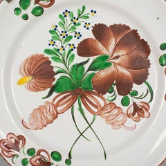 19th Century French Faience Decorative Plate