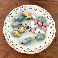 19th Century French Faience Tromp L’oeil Decorative Plate