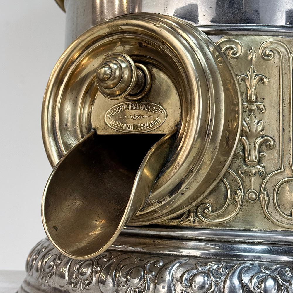 Dispenser per caffè in grani di fantasia francese del XIX secolo in vendita 8