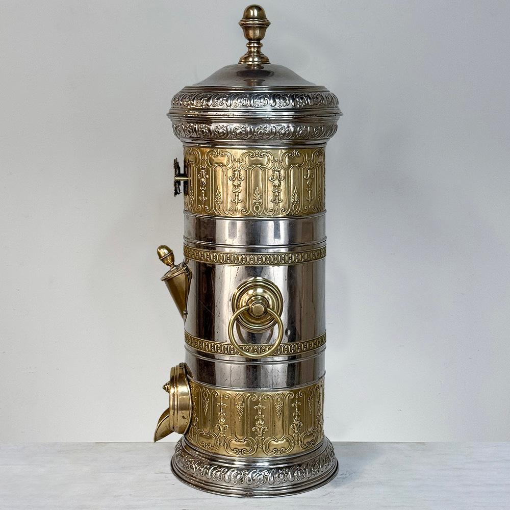 Belle Époque Dispenser per caffè in grani di fantasia francese del XIX secolo in vendita