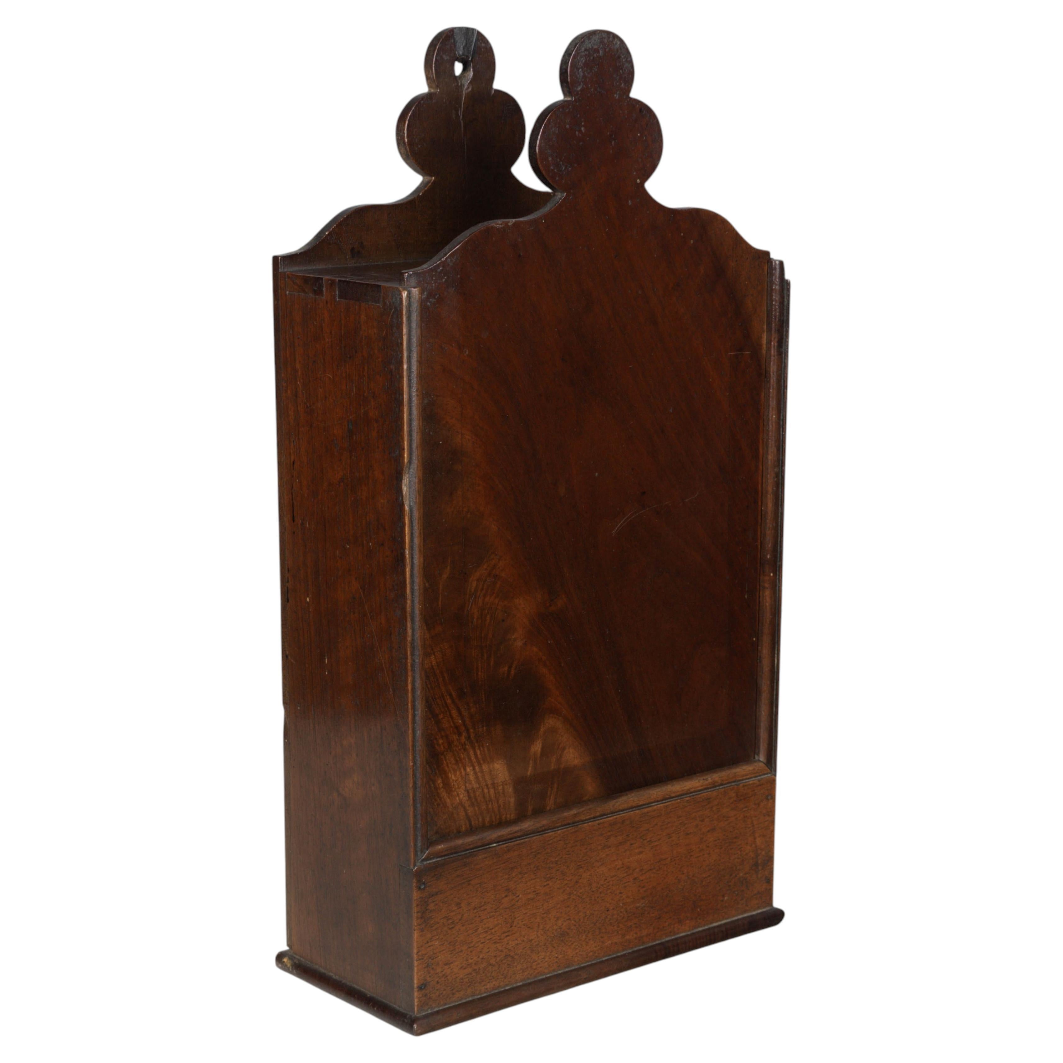 19th Century French Fariniere Box, Hand-Carved Walnut, Circa 1870