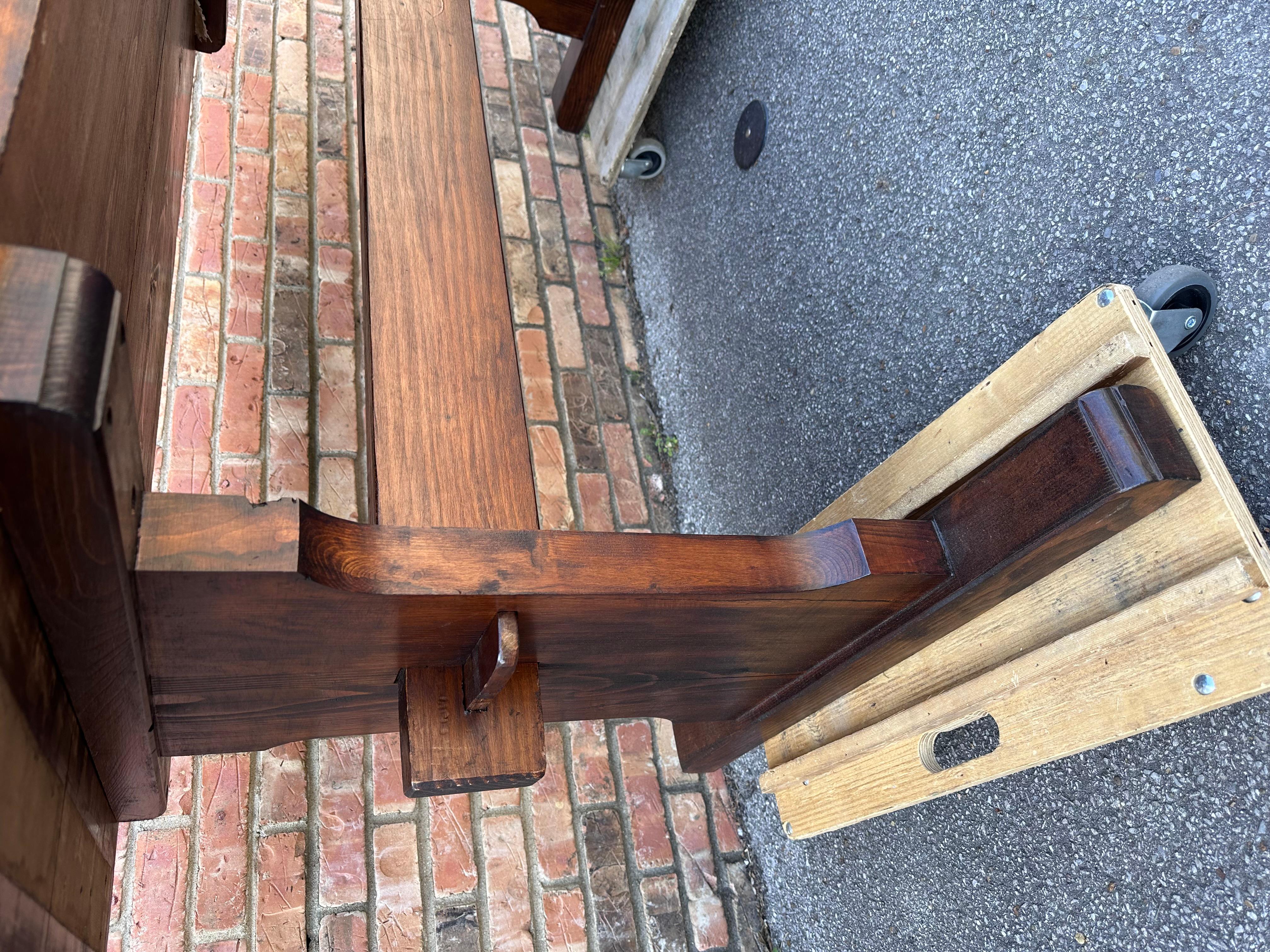 19th Century French Farm Table In Good Condition For Sale In Nashville, TN