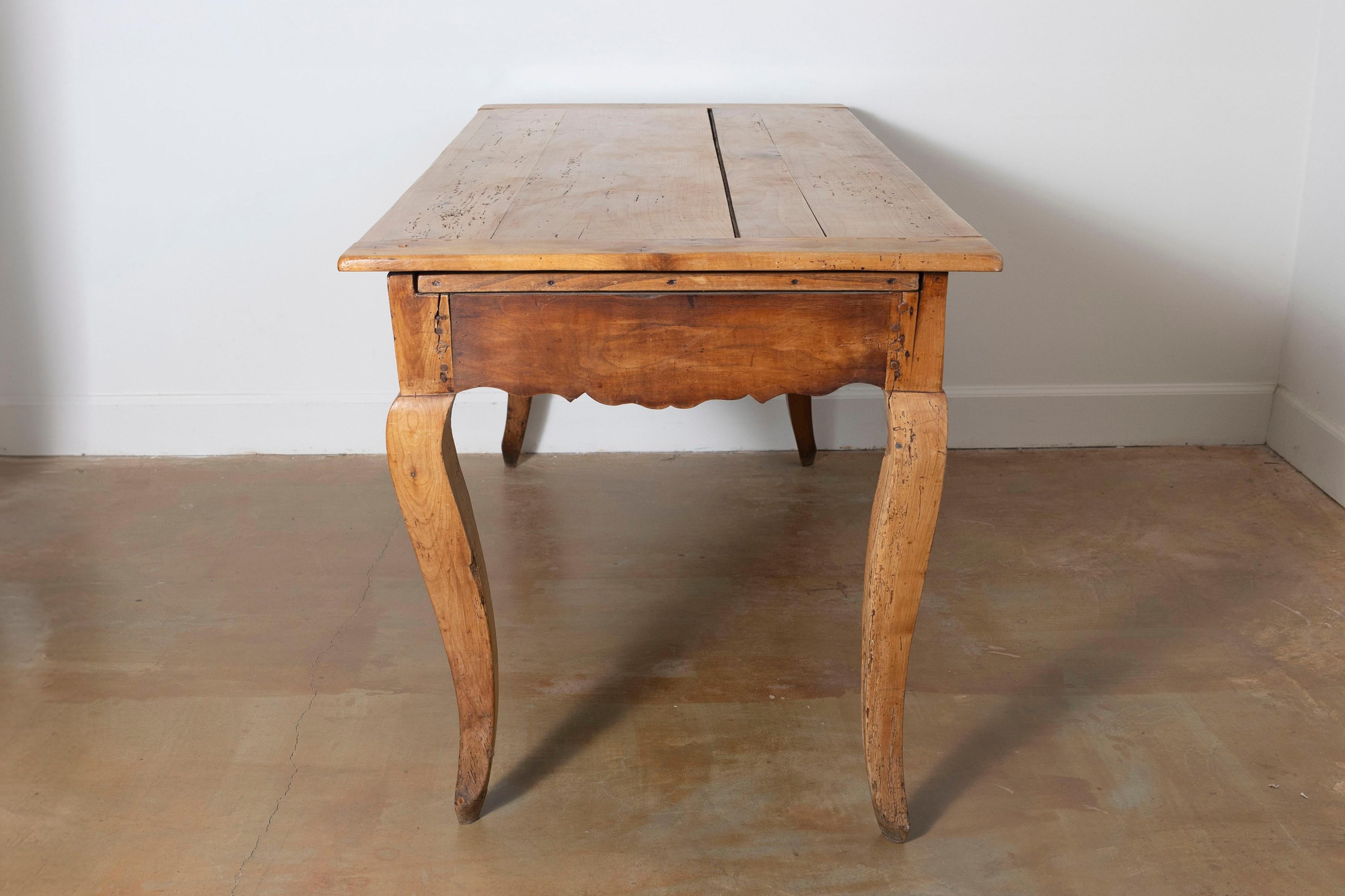 XIXe siècle Table de ferme française du 19e siècle en vente