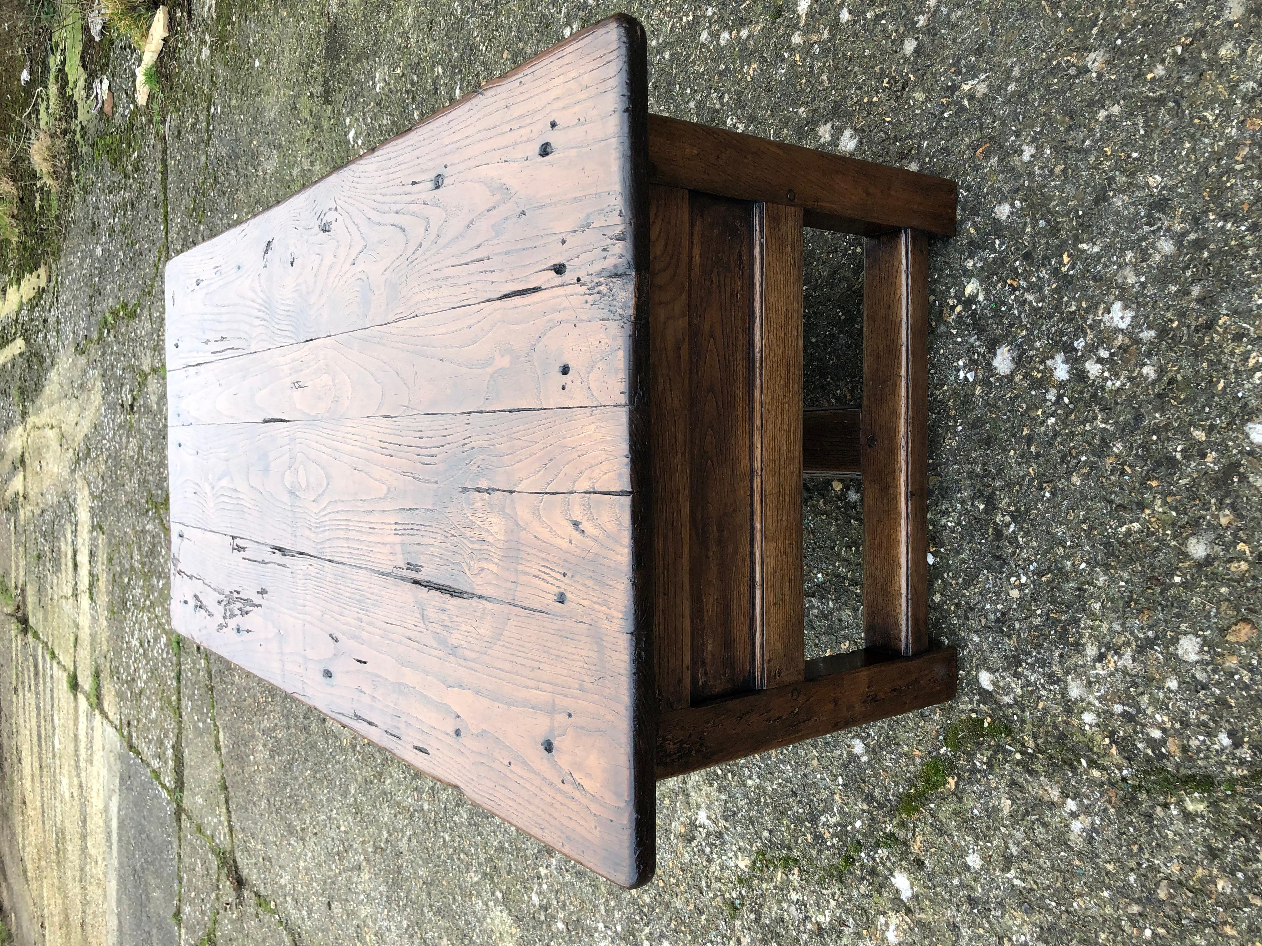 European 19th Century French Farmhouse Coffee Table