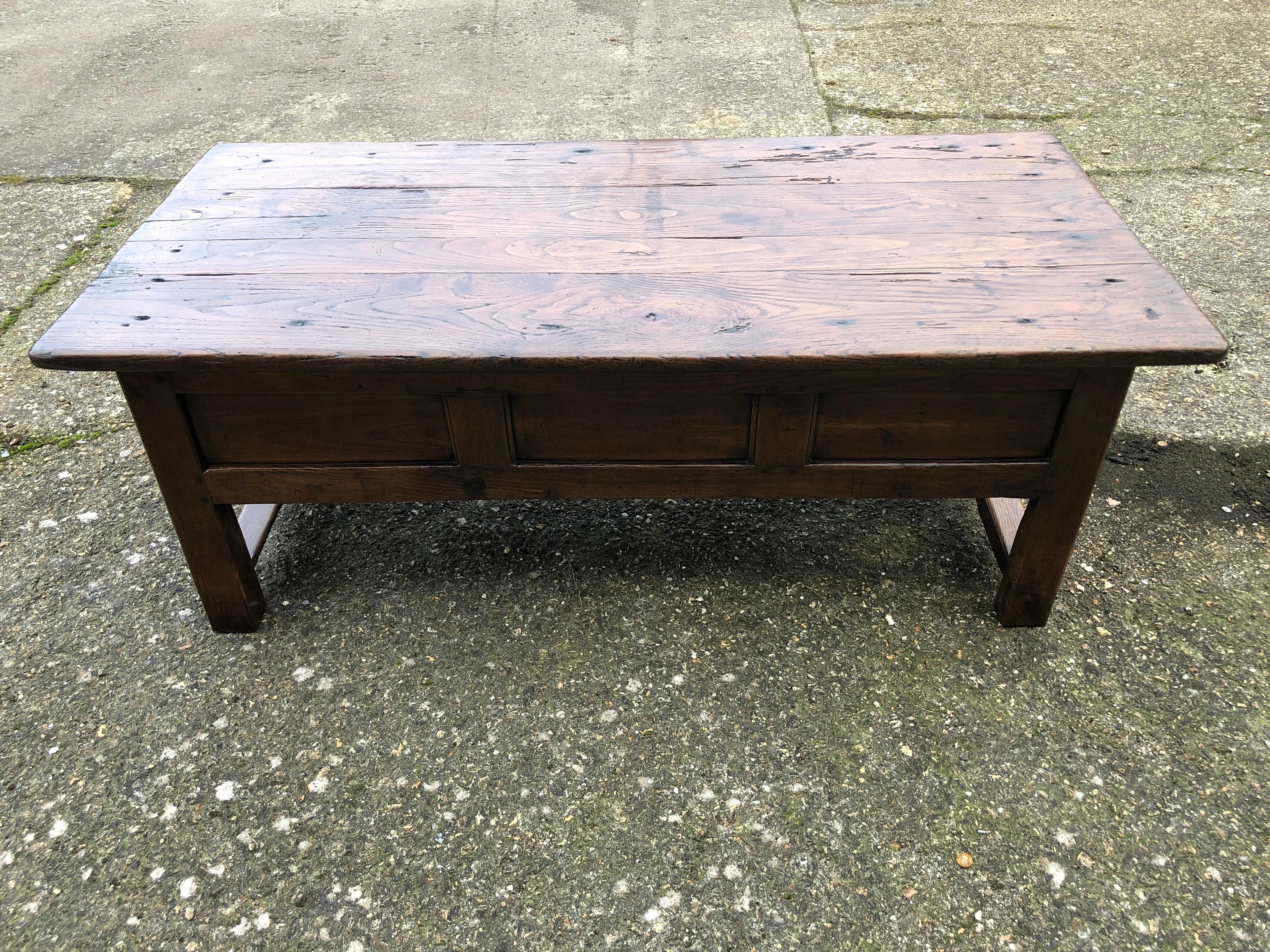 19th Century French Farmhouse Coffee Table In Good Condition In Bournemouth, GB
