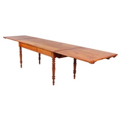 Antique 19th Century French Farmhouse Table, Cherrywood, Beautiful Patina