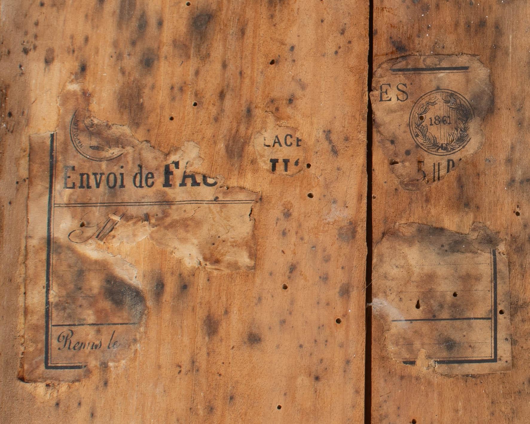 Armoire ou penderie en faux bambou du 19ème siècle en vente 7