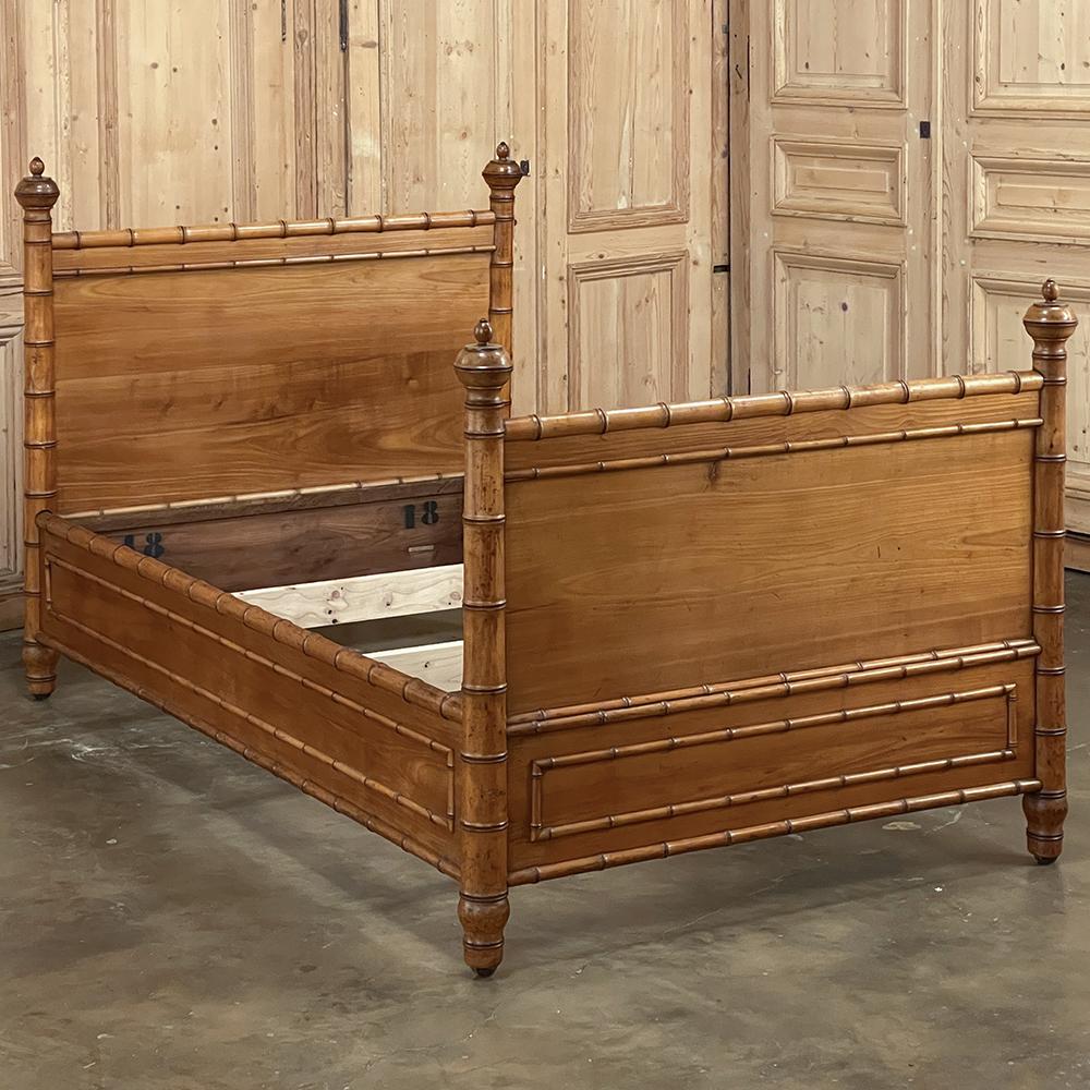 king size bamboo bed