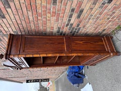 19th Century French Faux Bamboo Bookcase