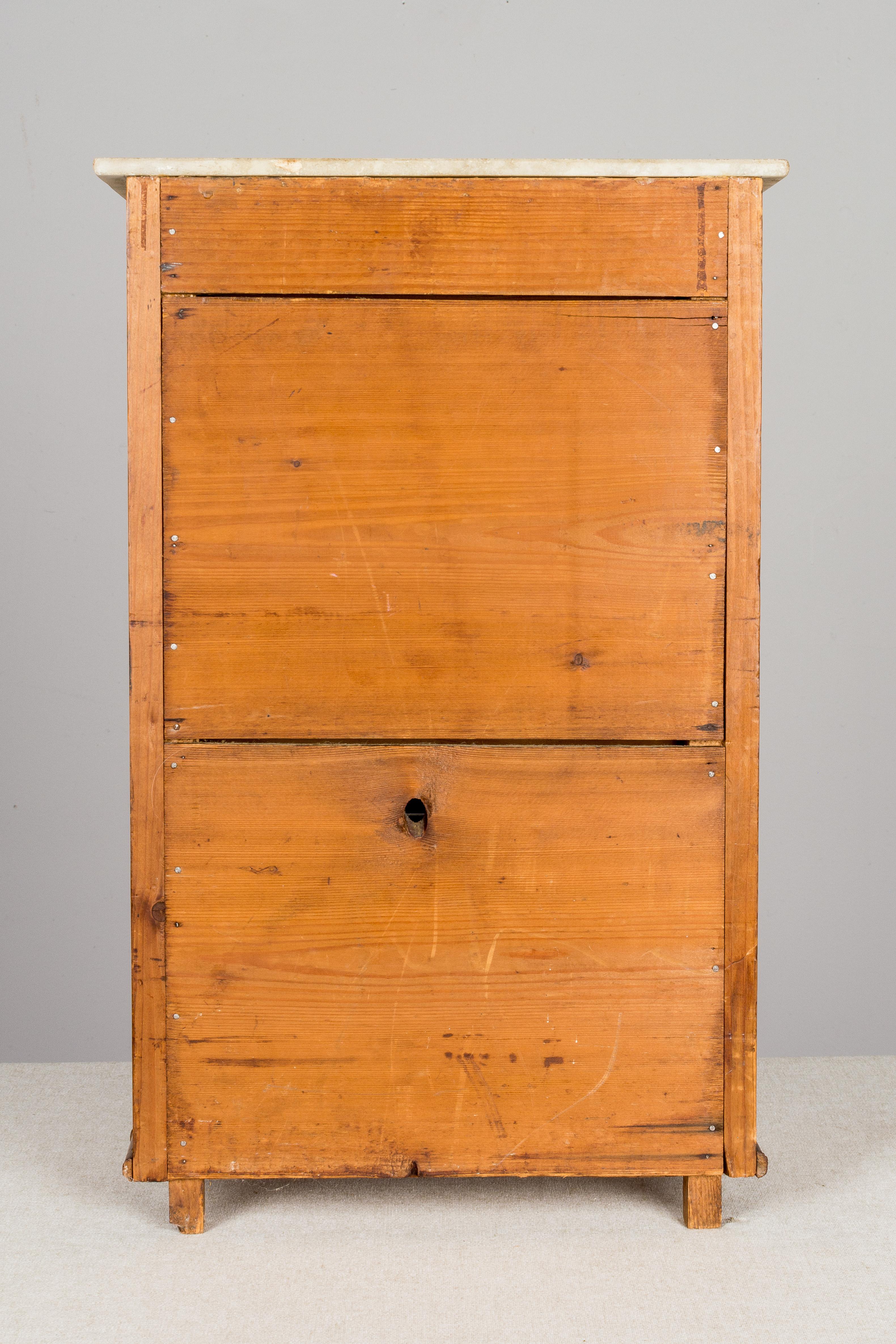 19th Century French Faux Bamboo Miniature Chest 2