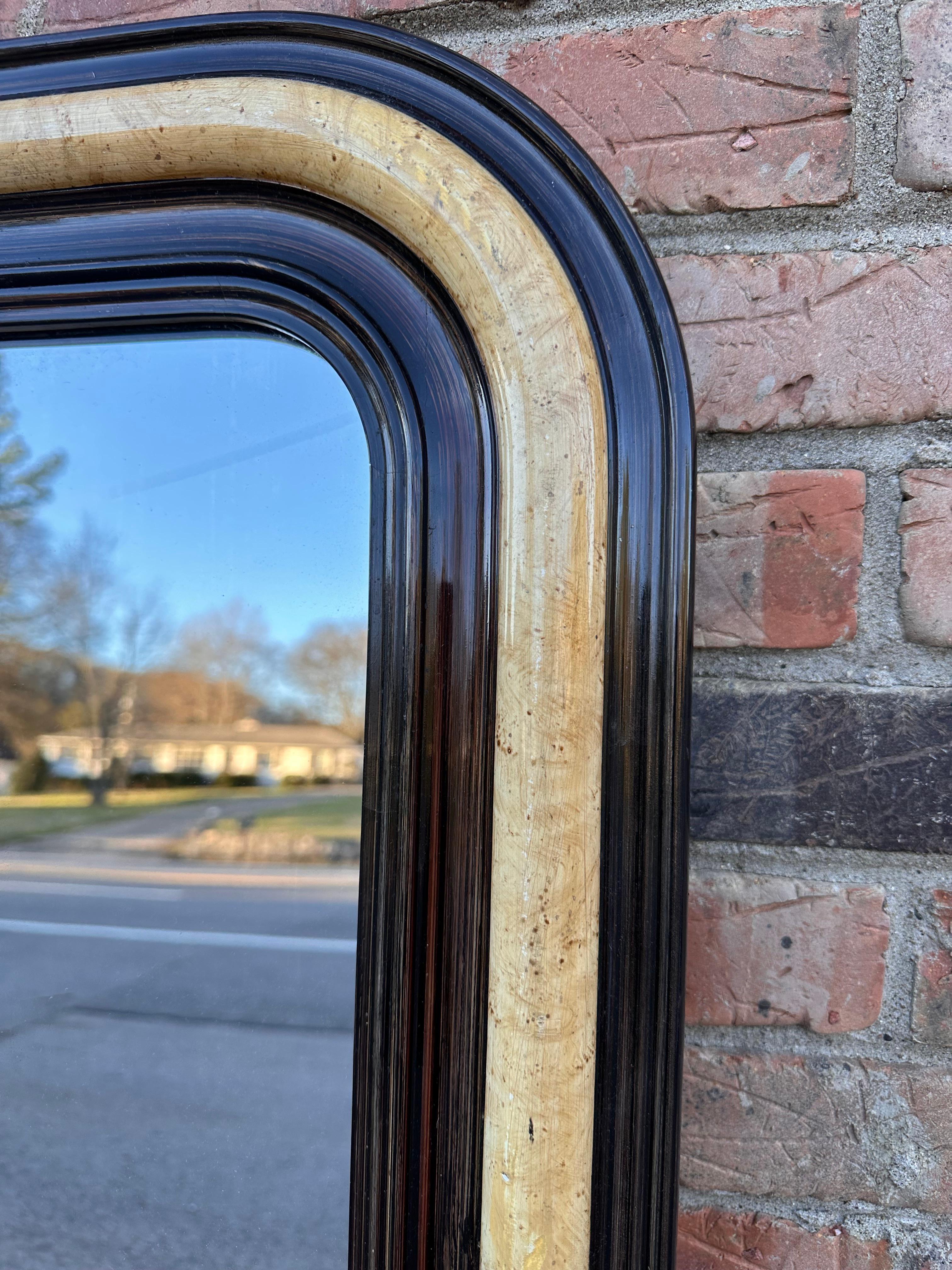 19th Century French Faux Mirror In Good Condition For Sale In Nashville, TN