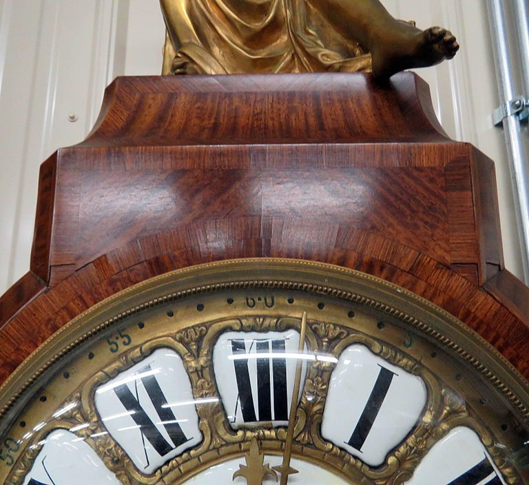 19th Century French Figural Clock in the Manner of Paul Sormani at 1stDibs