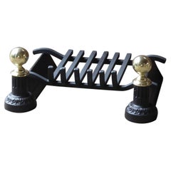 19th Century French Fire Grate, Fireplace Grate