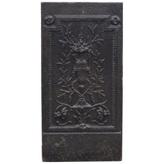 Antique 19th Century French Fireback