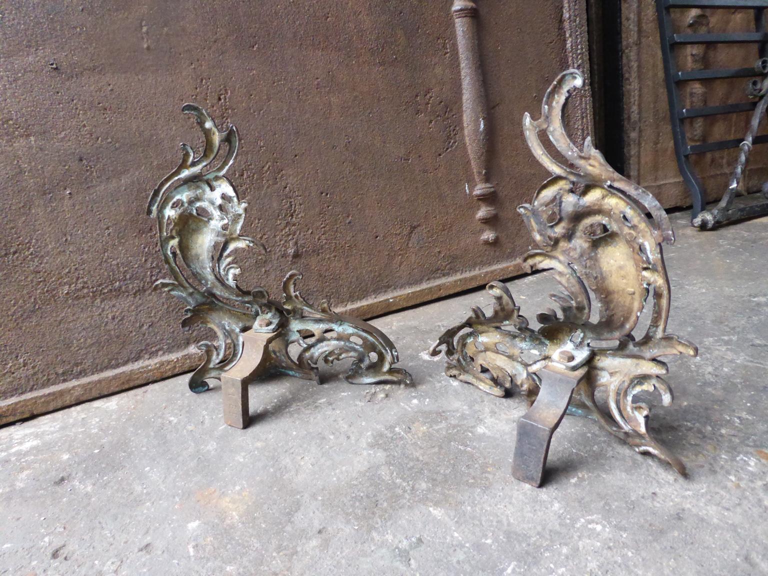 19th Century French Fireplace Fender, Louis XV Style For Sale 2