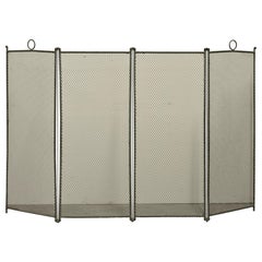 19th Century French Fireplace Screen/Firescreen