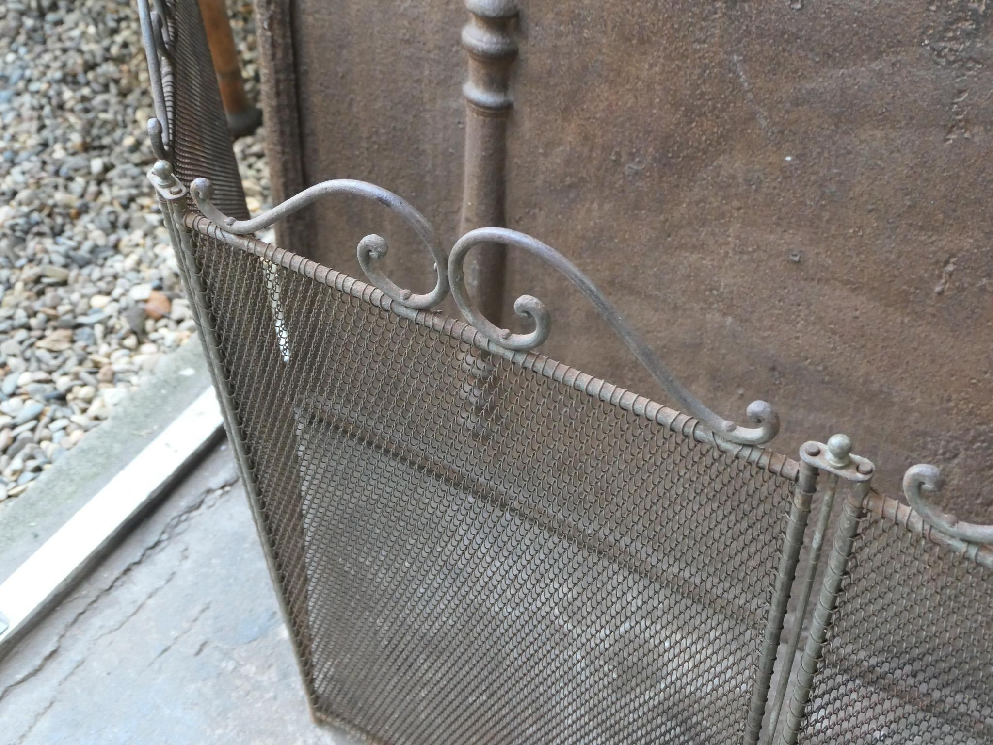 Paravento francese del XIX secolo In condizioni discrete in vendita a Soest, NL