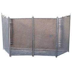19th Century French Fireplace Screen 19th Century French Fireplace Screen