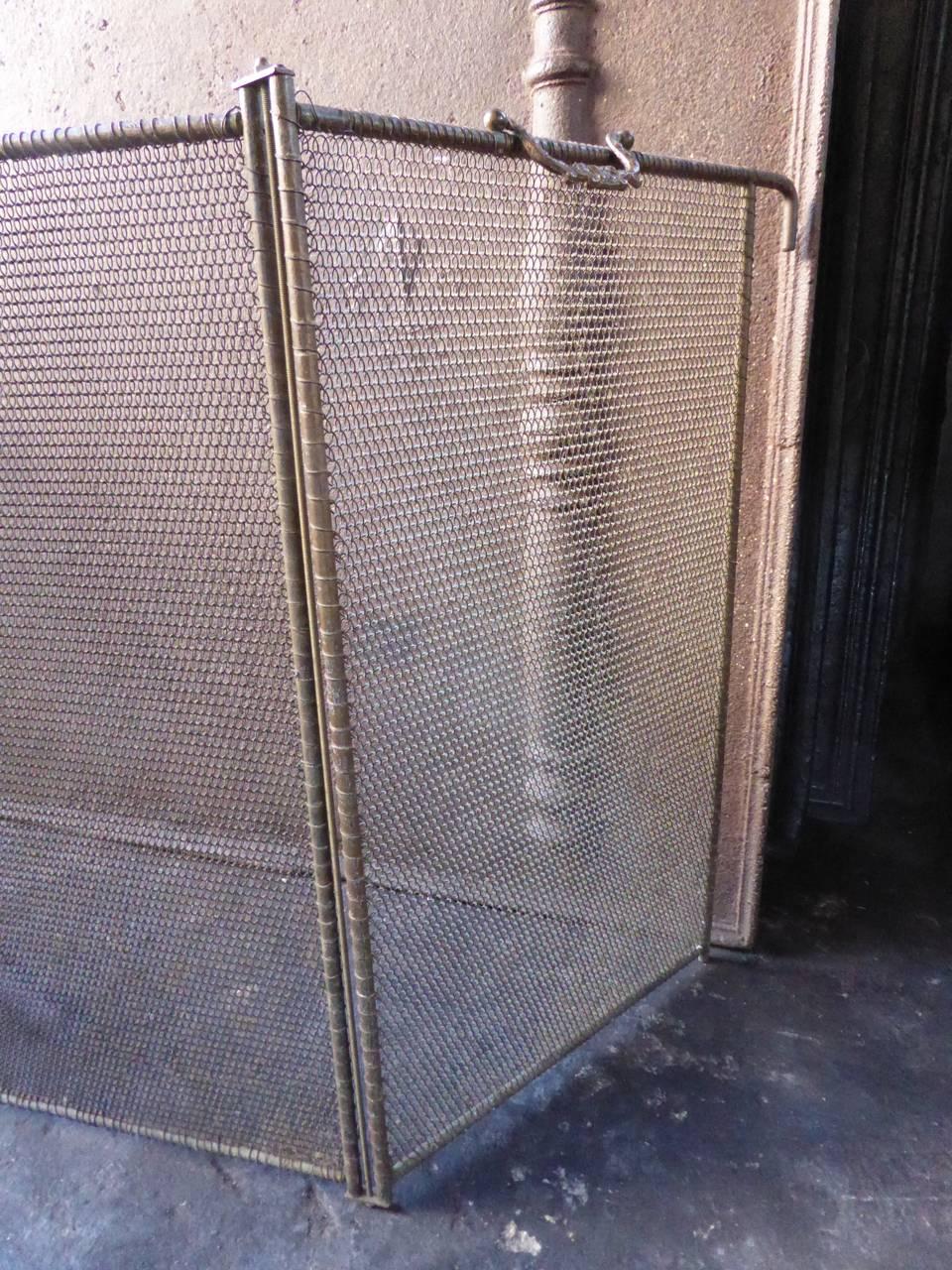 19th Century French Fireplace Screen or Fire Screen In Good Condition In Amerongen, NL