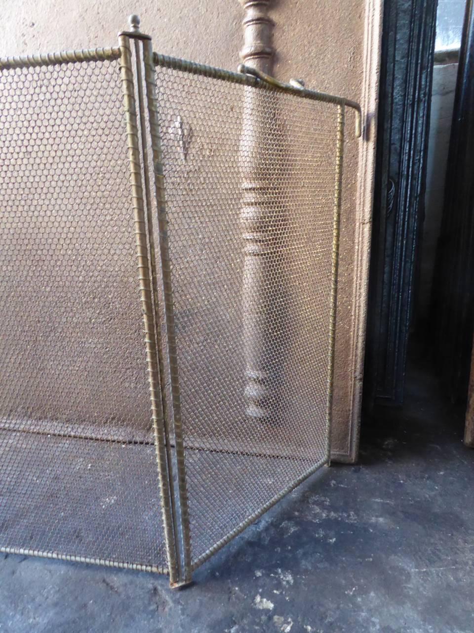 19th Century French Fireplace Screen or Fire Screen 3