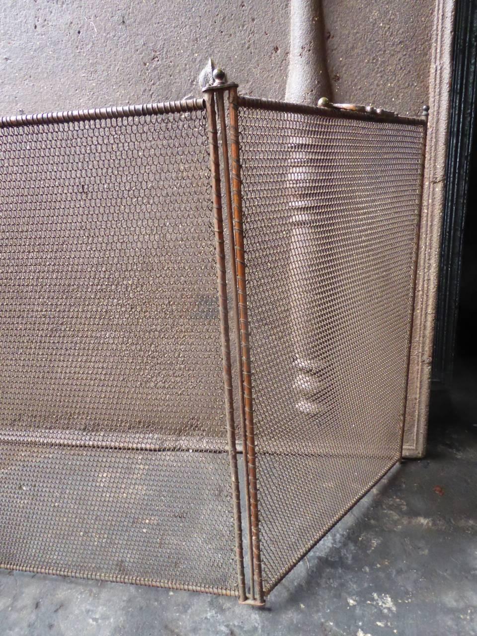19th Century, French Fireplace Screen or Fire Screen 3