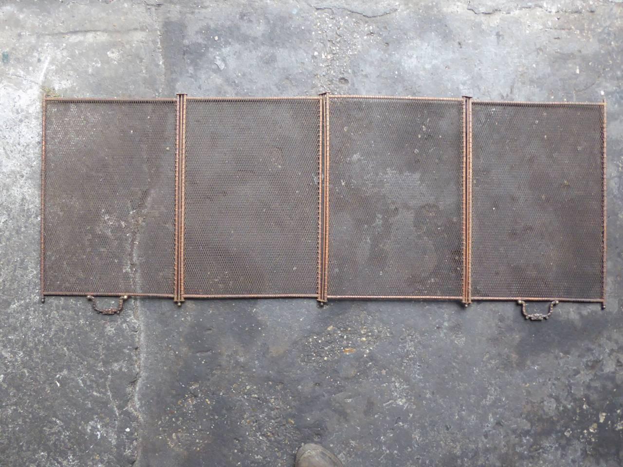 19th Century, French Fireplace Screen or Fire Screen 4