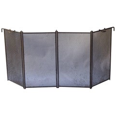 19th Century French Fireplace Screen or Fire Screen
