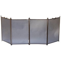 19th Century French Fireplace Screen or Fire Screen