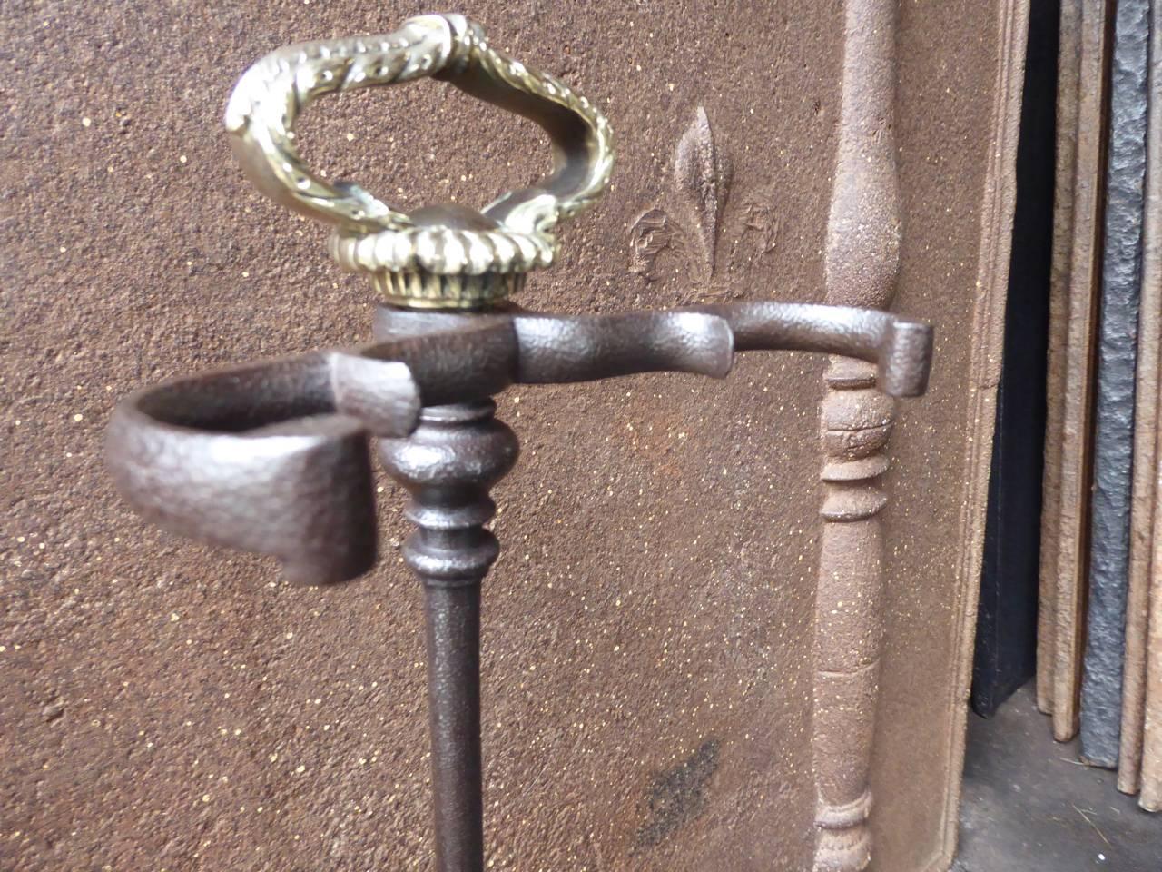 19th Century French Fireplace Tools or Fire Tools 6